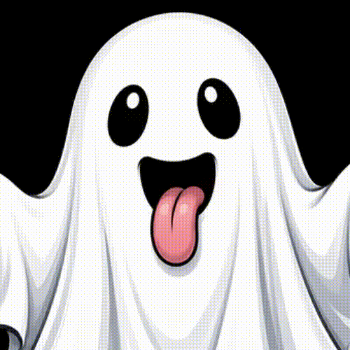Playful Ghost — Animated Emotes example