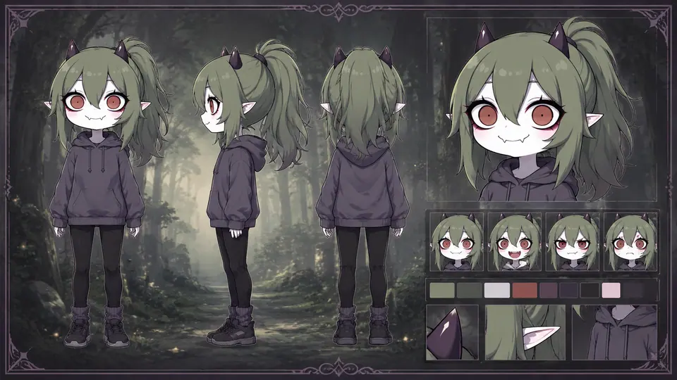 Cassadee Character Sheet — Character Sheets example