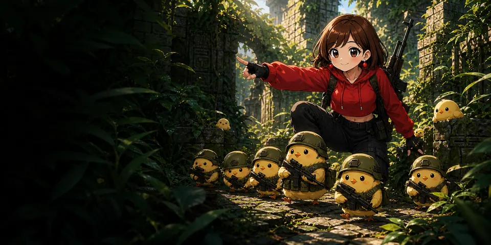 Chick Squad — Custom Art example