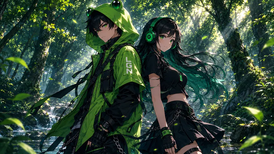 Shadow — Forest Duo — Custom Art example