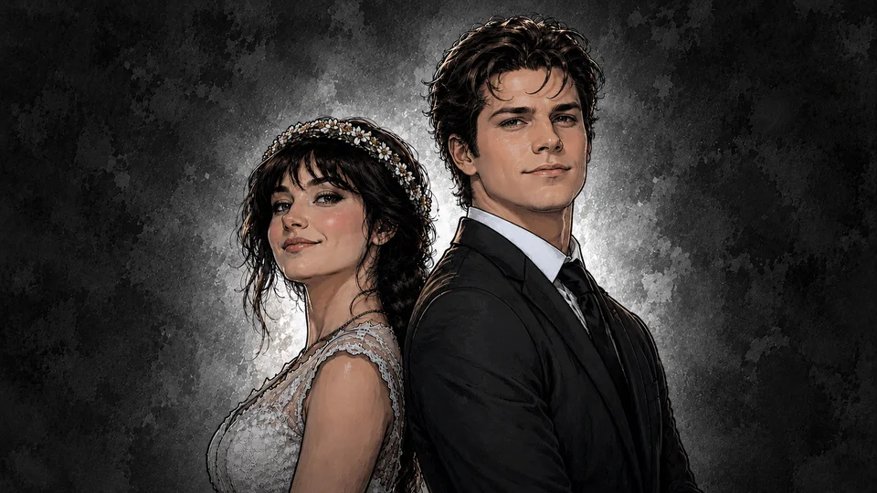 Wedding Couple — Real-Life Portraits example