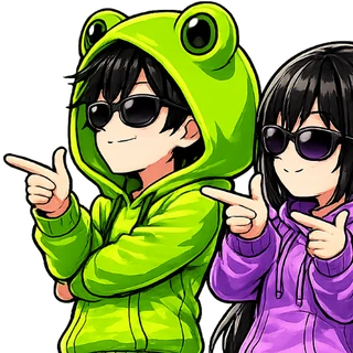 Shadow Duo — Cool — Static Emotes example